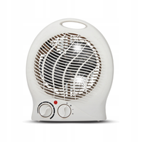 Termowentylator 2000W regulacja mocy, funkcja zimnego nawiewu