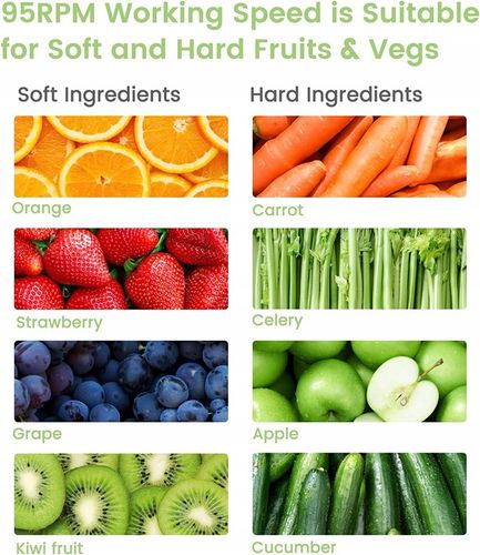 Wyciskarka Wolnoobrotowa do soku Fezen ZM1513 400W na Arena.pl