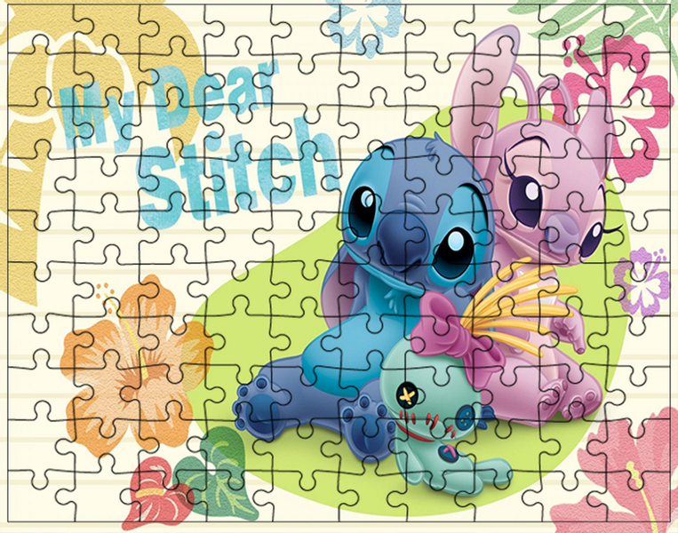 Puzzle Lilo i Stich zdjęcie 1