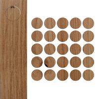 Zaślepki Meblowe DĄB Artisan Zaślepka Na Meble fi14 25szt ZM281