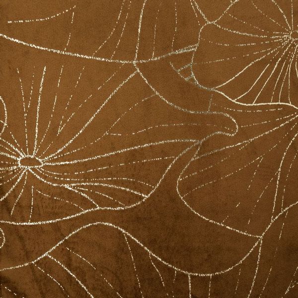 OBRUS WELUR VELVET BIEŻNIK 35 X 180 CM BRĄZOWY zdjęcie 4