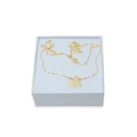 ZŁOTY łańcuszek damski PUZZEL celebrytka 8kt 333