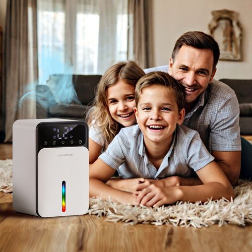 Cichy osuszacz LUXE 1200ml UV + LED wydajny pochłaniacz wilgoci do domu na Arena.pl