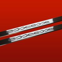 Listwa progowa FIAT 500  ESSEESSE Stal nierdzewna 304 połysk 2szt