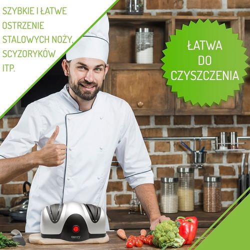 ELEKTRYCZNA OSTRZAŁKA DO NOŻY 2 FUNKCJE CR4469 na Arena.pl