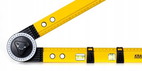 Kątomierz NASTAWNY ALUMINIOWY Kątownik 600 BUDOWLANY ŚLUSARSKI CYRKIEL na Arena.pl