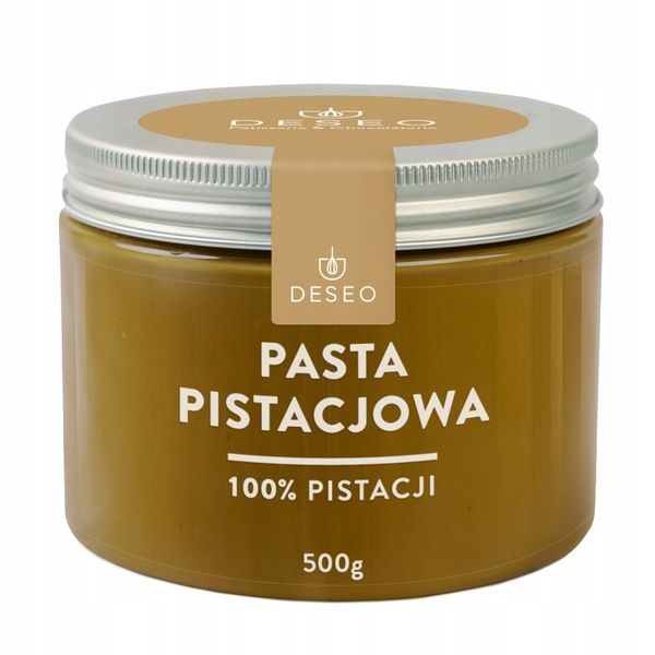 Pasta pistacjowa 100% 500g DESEO zdjęcie 1