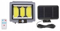 LAMPA SOLARNA Ogrodowa Uliczna LED COB Z CZUJNIKIEM Zmierzchu RUCHU 301