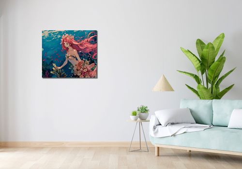 Obraz 70x60cm Nimfa Oceanu na Arena.pl