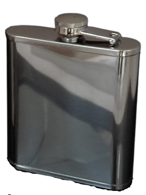 Elegancka Piersiówka Gentelo Ze Stali Nierdzewnej 210 Ml W Kartonowym na Arena.pl