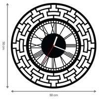 ZEGAR ŚCIENNY RETRO 58cm XXL 36.11