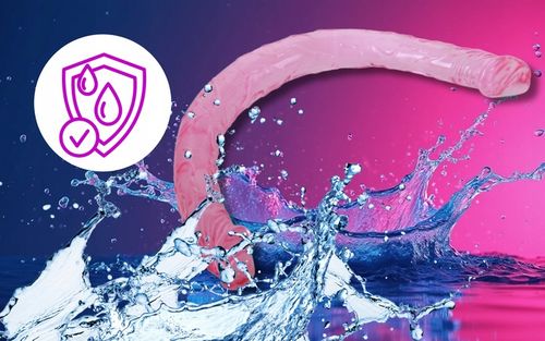 DILDO DLA KOBIET PODWÓJNE DLA PAR ŻELOWE DOUBLE DONG 44 cm DŁUGIE DILDO na Arena.pl