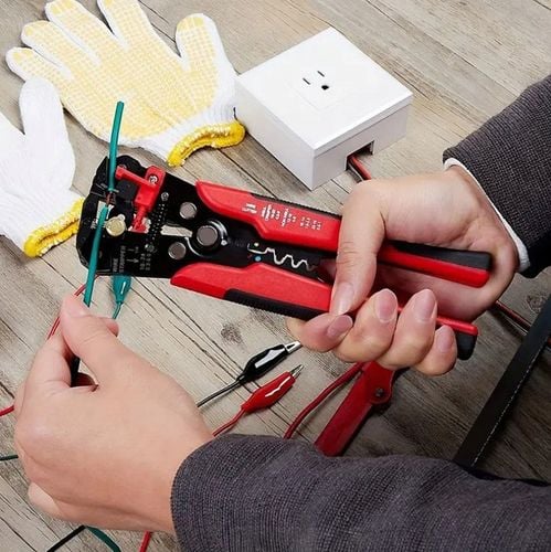 ŚCIĄGACZ IZOLACJI SZCZYPCE ZACISKARKA DO ZDEJMOWANIA PRZEWODÓW KABLI na Arena.pl