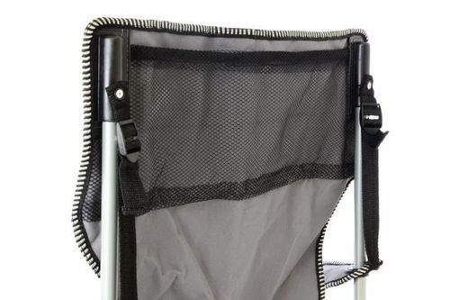 Krzesło turystyczne campingowe czarno-szare na Arena.pl