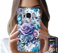 ETUI DO SAMSUNG GALAXY S8 - KWIECISTE WZORY RÓŻEKWIATKI CASE + FOLIA