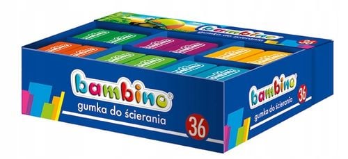 GUMKA DO ŚCIERANIA (36) BAMBINO 1628 na Arena.pl