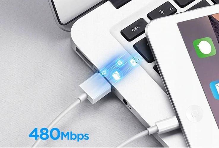 Kabel USB typ-C - USB typ-C eXtremestyle Ampere (2 m, biały) zdjęcie 3