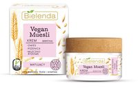 Bielenda Vegan Muesli Krem matujący na dzień i noc - cera mieszana,tłusta