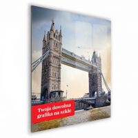 FOTO OBRAZ TWOJE ZDJĘCIE na SZKLE 40x40cm