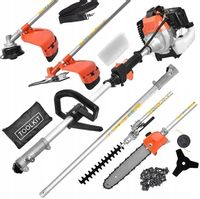 KOSA SPALINOWA 5W1 WIELOFUNKCYJNA NOŻYCE PIŁA PRZEDŁUŻKA 100CM PODKASZARKA