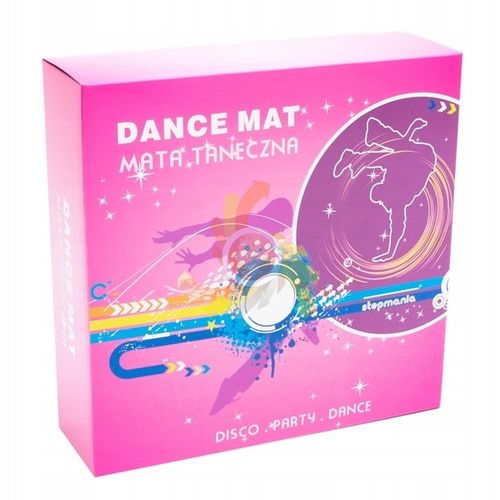 STEPMANIA PL MATA DO TAŃCZENIA TAŃCA TELEWIZOR KOMPUTER + PŁYTA DANCE MATA na Arena.pl