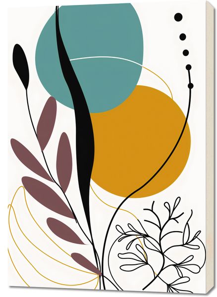 Obraz 70x100cm Akwarelowe Przebudzenie zdjęcie 1