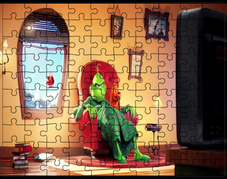 Puzzle Grinch zdjęcie 1