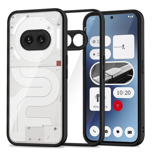 TECH-PROTECT MAGMAT NOTHING PHONE 2A BLACK/CLEAR zdjęcie 1