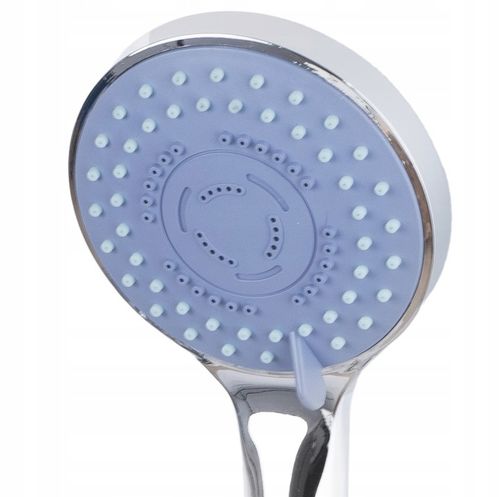 Bateria wannowa ścienna z prysznicem chrom srebrny kran do wanny YOKA na Arena.pl