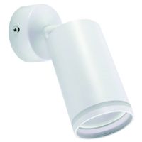 Lampa ścienna ZULA 03995 Ideus regulowany kinkiet tuba biała