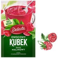 Delecta OWOCOWY KUBEK KISIEL INSTANT malinowy malina 30g