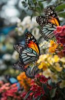 Plakat 56,6x86,4cm Motyle Na Łące