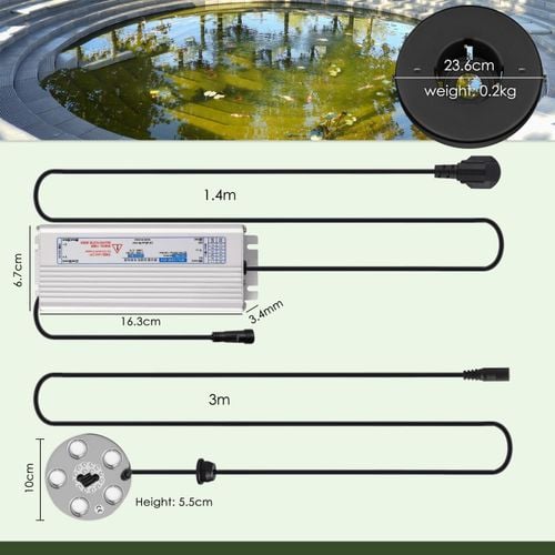 UŻYWANE Nawilżacz powietrza ultradźwiękowy Mxmoonant 5 głowic 1500ml/h na Arena.pl