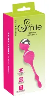 sweet smile kule treningowe rożowe 10 trybow wibracji usb 18cm