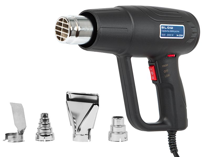 Opalarka elektryczna 2000W 300-600st  BLOW zdjęcie 1