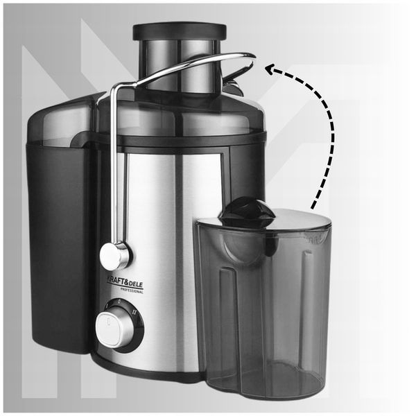 SOKOWIRÓWKA WYCISKARKA DO OWOCÓW I WARZYW ELEKTRYCZNA SAMOCZYSZCZĄCA zdjęcie 12