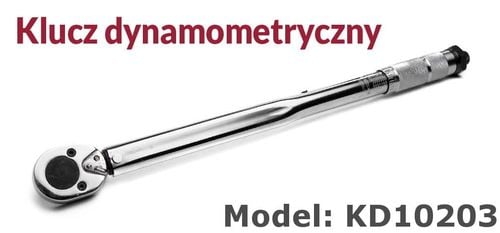 Klucz dynamometryczny 1/2" 28-210Nm KD10203 na Arena.pl