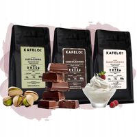 Kawa zestaw kaw mielonych 250 g x 3 kawy smakowe arabiki