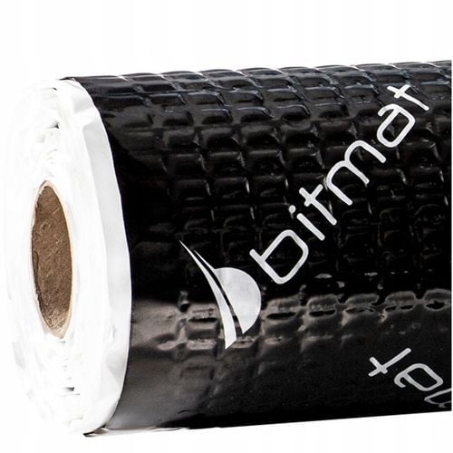 AB-25 MATA BITUMICZNA BUTYLOWA WYGŁUSZAJĄCA BITMAT wygłuszenie maski silnik na Arena.pl