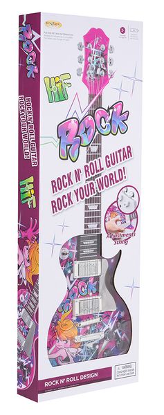 Zestaw Gitara Różowa zdjęcie 1