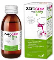 ZATOGRIP BABY 1+ syrop dla dzieci wsparcie odporności 120ml