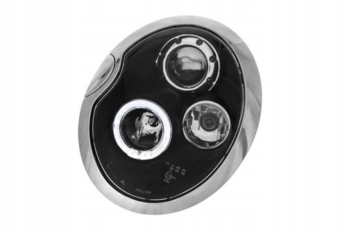 Reflektory lampy przednie MINI COOPER ring black na Arena.pl