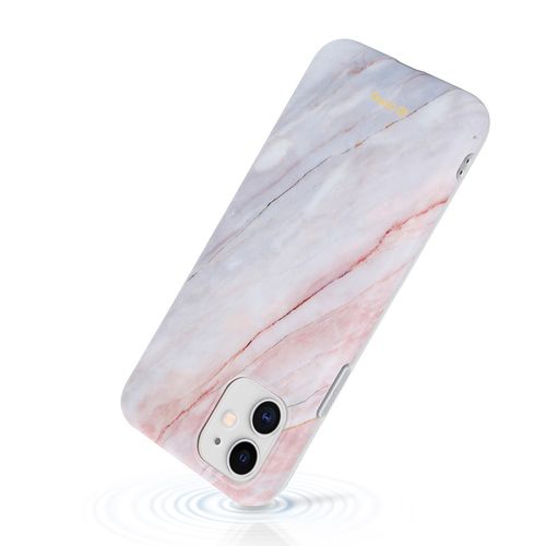 Crong Marble Case – Etui do iPhone 11 (różowy) na Arena.pl