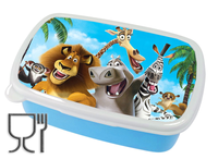 Pojemnik śniadaniowy - Lunchbox - Pingwiny z Madagaskaru