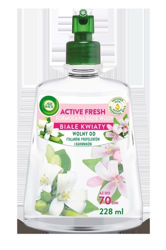 Air Wick Active Fresh Odświeżacz Powietrza WKŁAD Białe Kwiaty ZAPAS 228 ml na Arena.pl