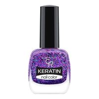 Golden Rose Keratin Glitter Nail Color 414 Keratynowy lakier do paznokci Kolor - 01