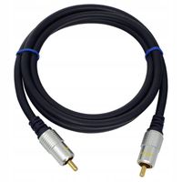 2X KABEL INTERKONEKT RCA - 1x RCA CINCH MONO PROLINK NB 301 NAVY BLUE 15m