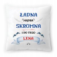 Poduszka Dla Leny Na Urodziny Imieniny Na Prezent Z Nadrukiem Ze Zdjęciem