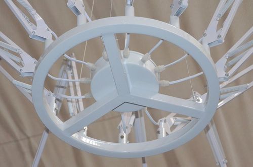 Lampa wisząca RAGNO 12 biała na Arena.pl