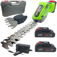 Nożyce do żywopłotu akumulatorowe 48V + Baterie i Ładowarka